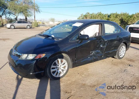 2008 Honda Civic Lx из США, поврежденный, VIN 2HGFA16578H343221